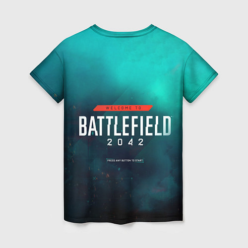 Женская футболка БФ6 Battlefield2042 / 3D-принт – фото 2