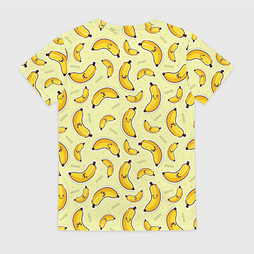 Женская футболка Банановый Бум / 3D-принт – фото 2