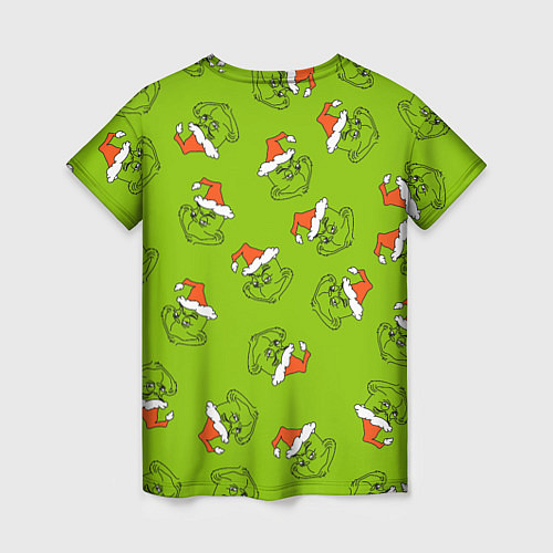 Женская футболка Гринч Укротитель рождества / 3D-принт – фото 2