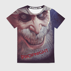 Футболка женская Propnight Horror Game, цвет: 3D-принт