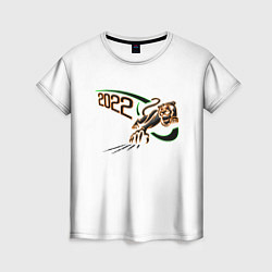 Женская футболка Тигр с когтями Символ 2022 года