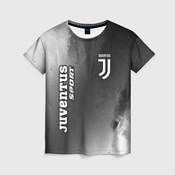 Футболка женская ЮВЕНТУС Juventus Sport Абстракция, цвет: 3D-принт