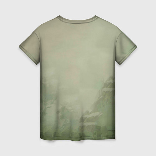 Женская футболка Цири Ведьмак 2 / 3D-принт – фото 2