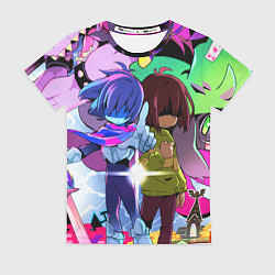 Женская футболка Deltarune - Легенда о Руне Дельта