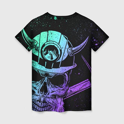 Женская футболка Deep Rock Galactic - Dander Darkness Dwarves / 3D-принт – фото 2