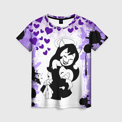 Женская футболка Alice Angel and Bendy love