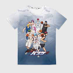 Женская футболка Kuroko no Basket Баскетбол Куроко