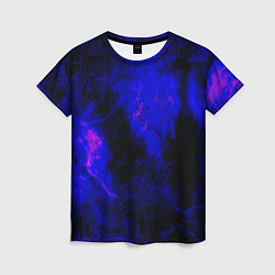 Футболка женская Purple Tie-Dye, цвет: 3D-принт