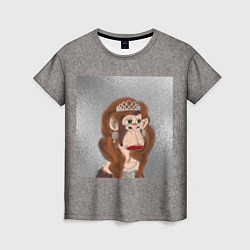 Женская футболка Wanna Be Bored Ape