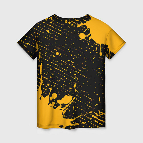 Женская футболка БАБЛ КВАС - Брызги / 3D-принт – фото 2