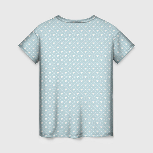 Женская футболка Спящий кролик / 3D-принт – фото 2
