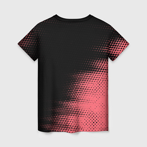 Женская футболка LALAFANFAN - РОЗОВАЯ - Абстракция / 3D-принт – фото 2