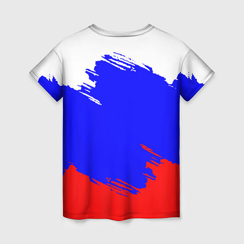 Женская футболка Russia Геометрия / 3D-принт – фото 2