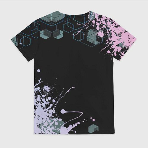 Женская футболка BTS класс / 3D-принт – фото 2