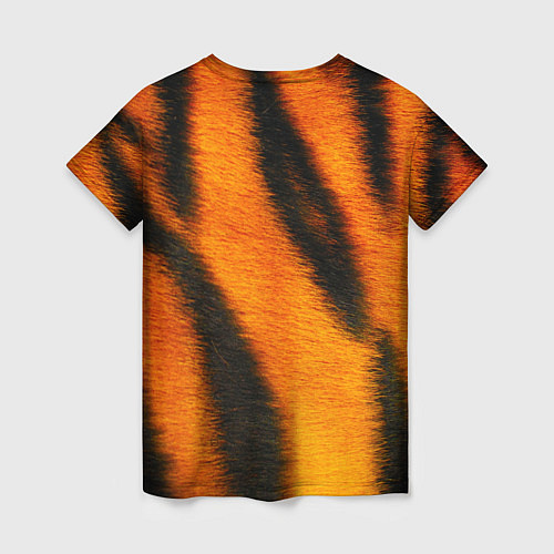 Женская футболка Tiger Head- / 3D-принт – фото 2