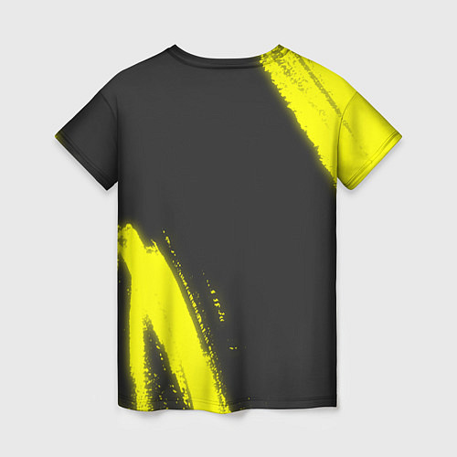 Женская футболка LALAFANFAN - PREMIUM - Краски / 3D-принт – фото 2