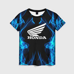 Футболка женская Honda Fire, цвет: 3D-принт