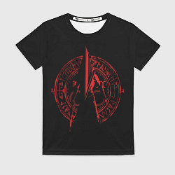 Женская футболка Пиромидоголовый