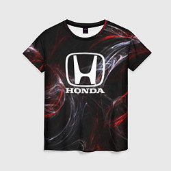 Футболка женская Honda разводы, цвет: 3D-принт