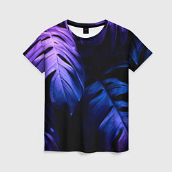 Женская футболка НЕОНОВЫЕ ПАПОРОТНИКИ