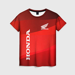 Женская футболка Honda - Red
