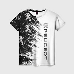 Футболка женская Peugeot Распылитель, цвет: 3D-принт