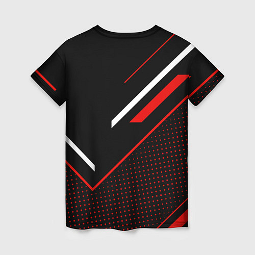 Женская футболка Митсубиси, Mitsubishi Спорт / 3D-принт – фото 2