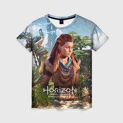 Футболка женская Элой Horizon Forbidden West, цвет: 3D-принт