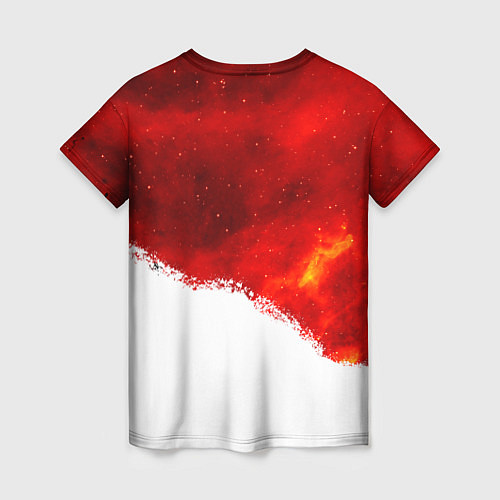 Женская футболка ДЫХАНИЕ ЗВЕЗДНОГО ДРАКОНА DRAGON FIRE / 3D-принт – фото 2