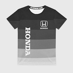 Футболка женская Honda Хонда, цвет: 3D-принт