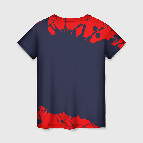 Женская футболка ВЕДЬМАК Брызги / 3D-принт – фото 2