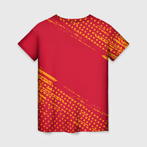 Женская футболка Roma Рома / 3D-принт – фото 2