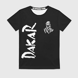 Футболка женская Дакар ралли, цвет: 3D-принт