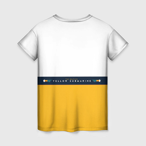 Женская футболка Yellow Submarine Мультфильм 3D / 3D-принт – фото 2