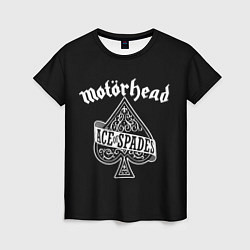 Футболка женская Motorhead Моторхед, цвет: 3D-принт