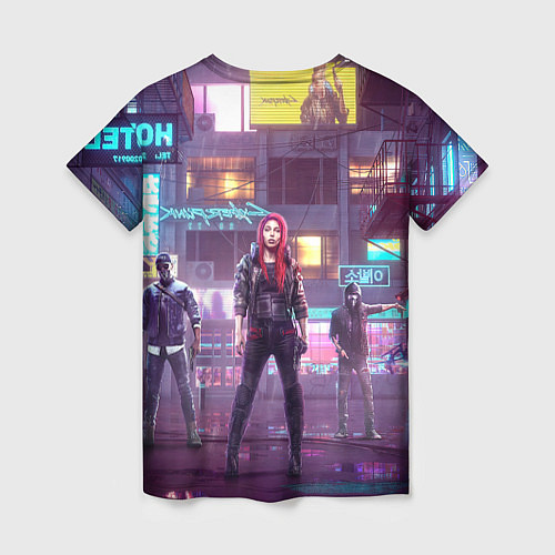 Женская футболка Cyberpunk 2077 Vi Ви / 3D-принт – фото 2