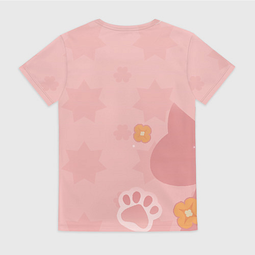 Женская футболка Cute Diona Genshin Impact / 3D-принт – фото 2