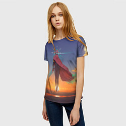 Футболка женская Босс Провидец, цвет: 3D-принт — фото 2