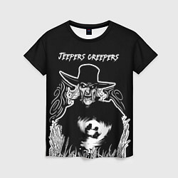 Женская футболка Jeepers Creepers