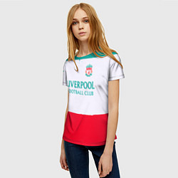 Футболка женская Liverpool sport, цвет: 3D-принт — фото 2