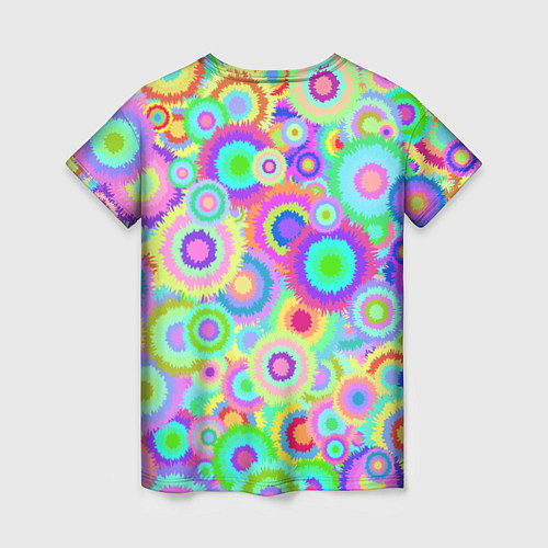 Женская футболка Disco-Tie-Dye / 3D-принт – фото 2