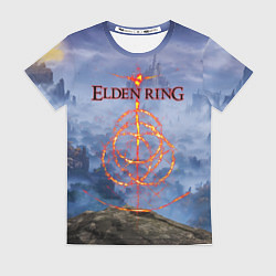 Футболка женская Elden Ring, Logo, цвет: 3D-принт