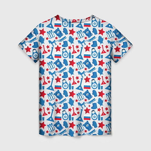 Женская футболка Русский Символизм / 3D-принт – фото 2