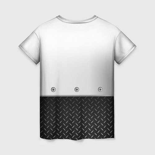 Женская футболка Infiniti сталь / 3D-принт – фото 2