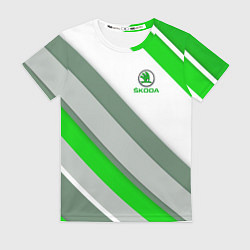 Женская футболка Skoda: Sport