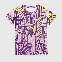 Футболка женская Moon Sketch, цвет: 3D-принт