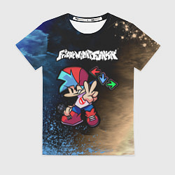 Женская футболка ФНФ - ПАРЕНЬ Арт 8