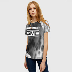 Футболка женская HUMMER - GMC Краски, цвет: 3D-принт — фото 2