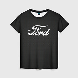 Женская футболка Ford форд крбон