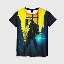 Женская футболка Anime Cyberpunk